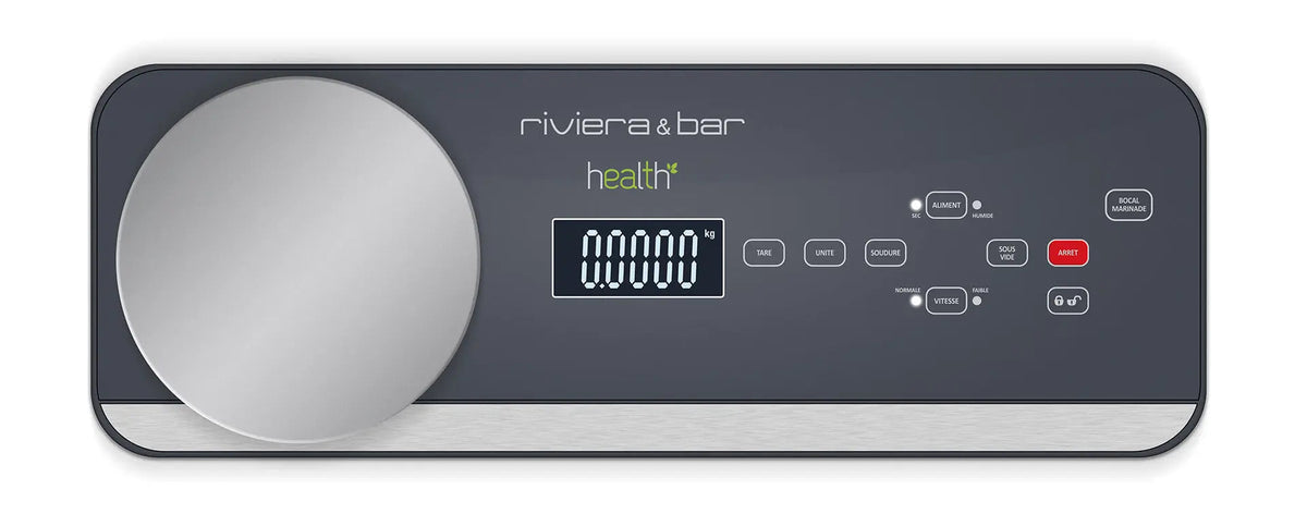 Appareil mise sous vide avec balance