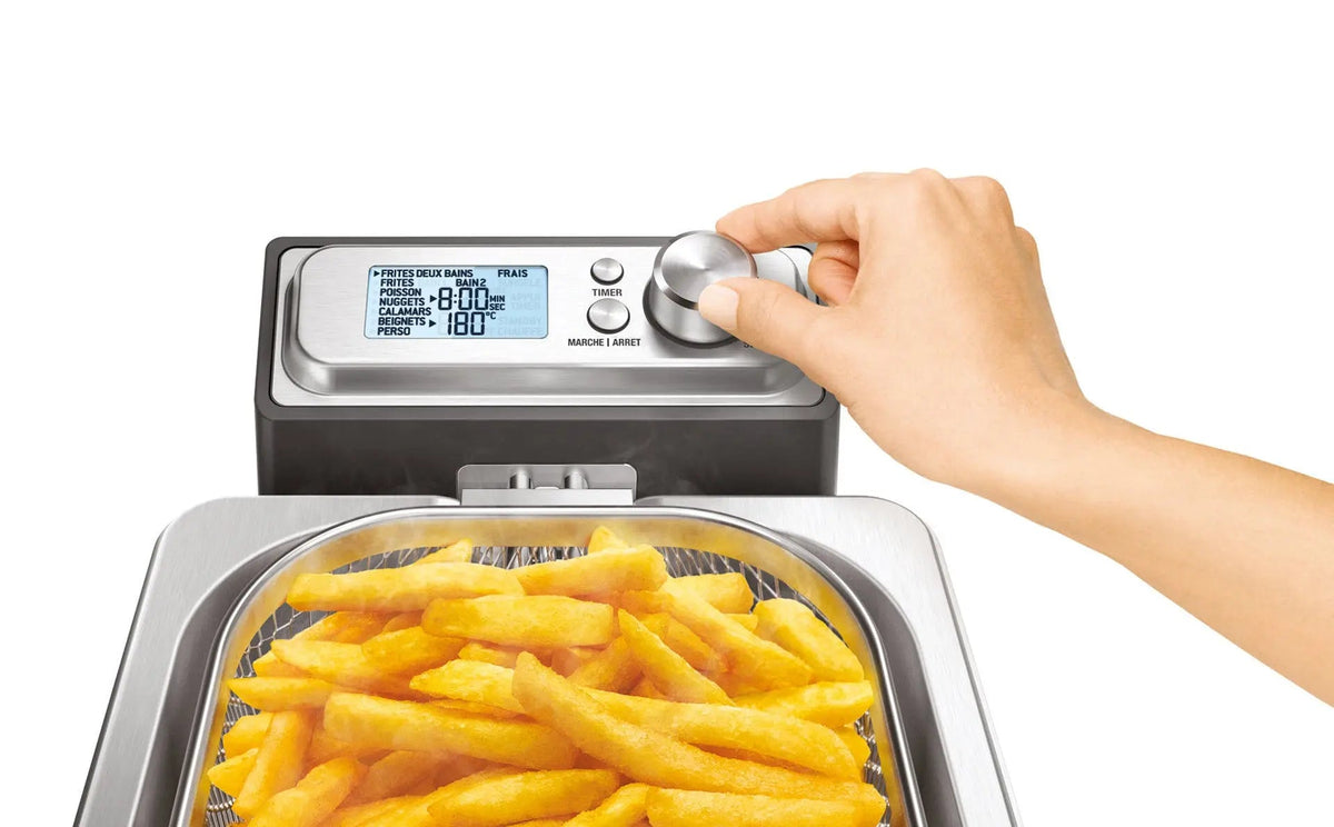 Friteuse inox digitale