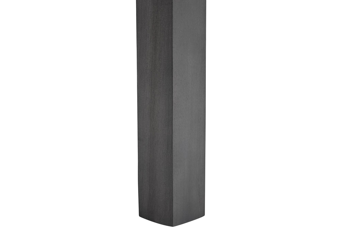 BANC - 42"L / GRIS LAVÉ / TISSU GRIS FONCÉ