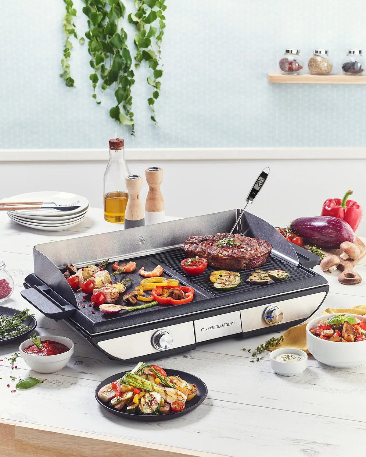 Plancha-Gril Précision 8-10 personnes