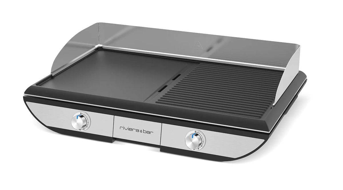 Plancha-Gril bi-zone