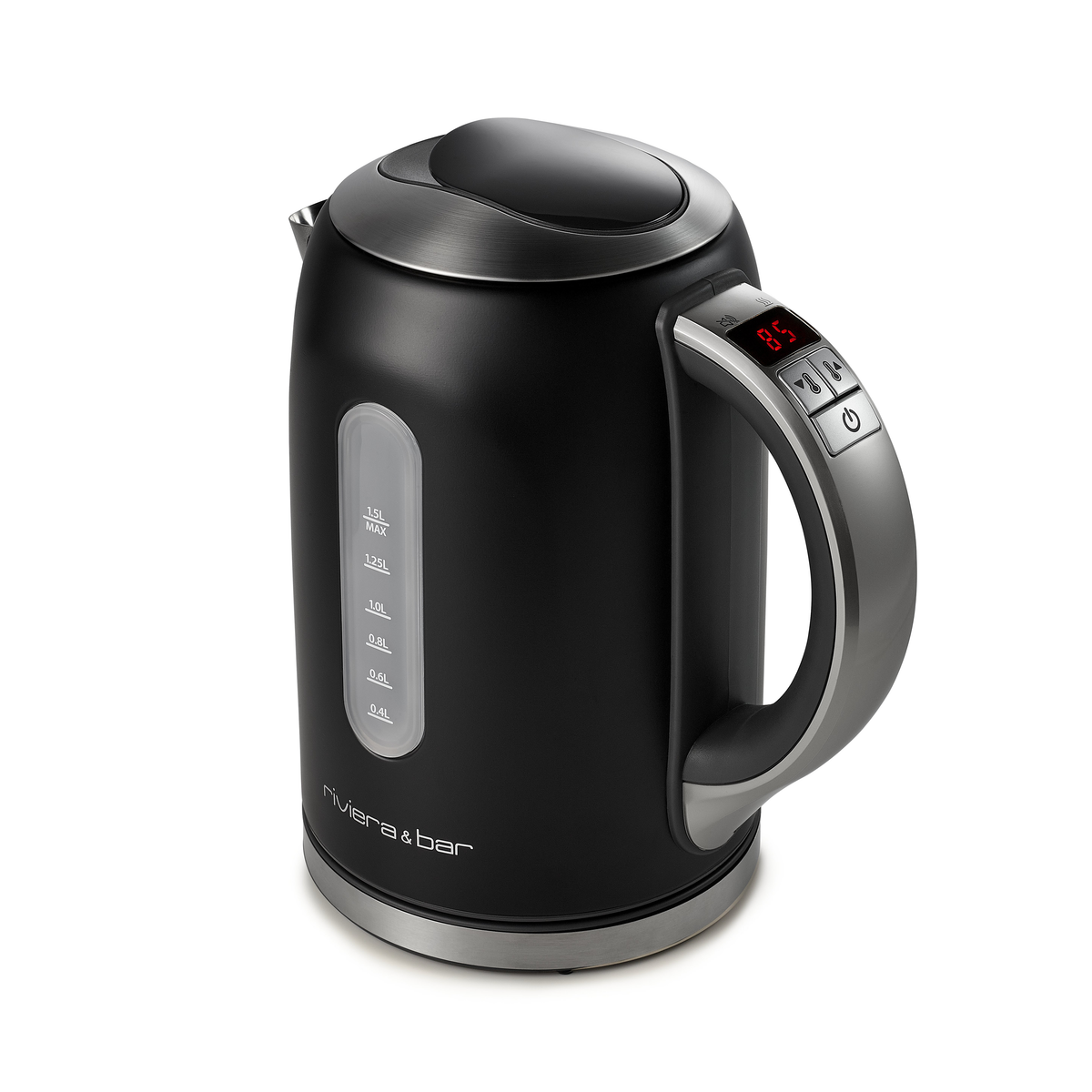 Bouilloire Mila | Black Satin | 1,5L