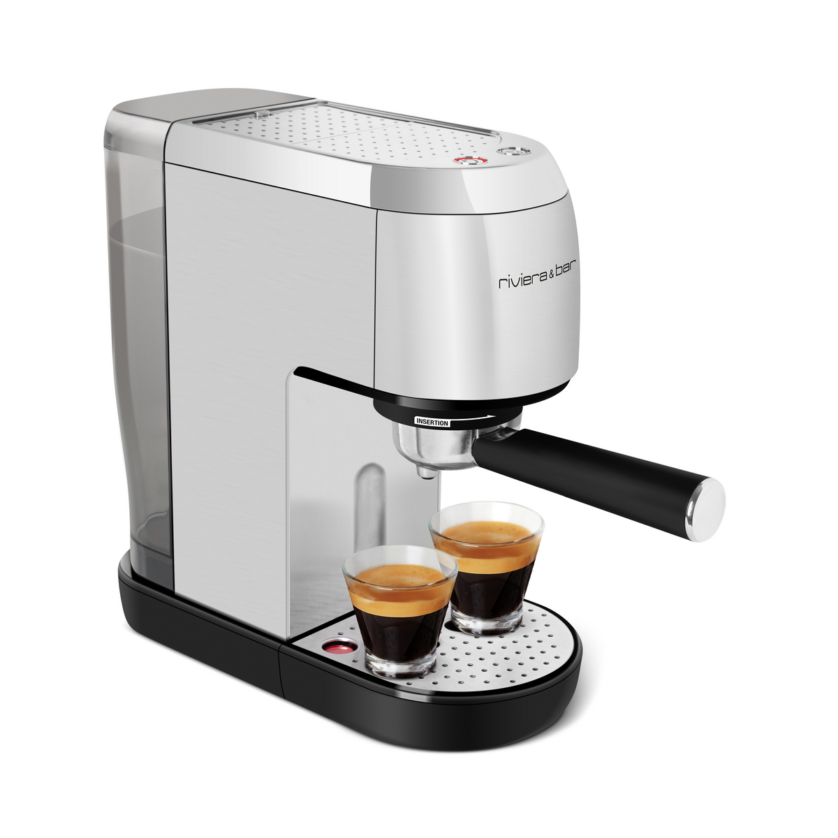 Expresso compact manuel | Inox | 1,4L