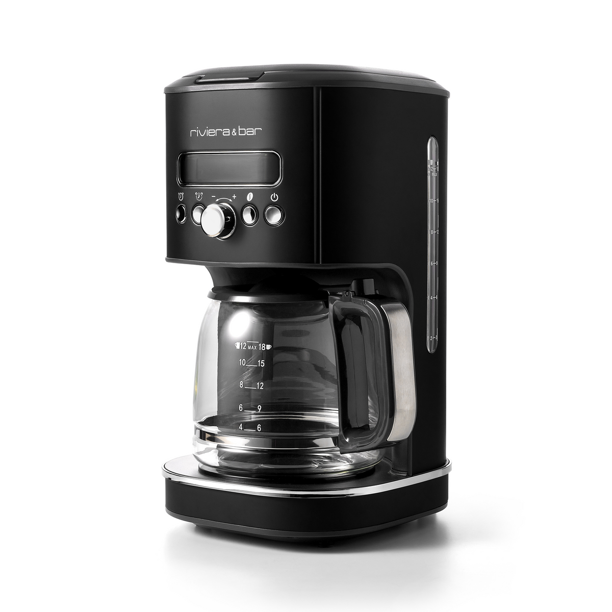 Cafetière filtre prog. | Black Satin | 1,8L