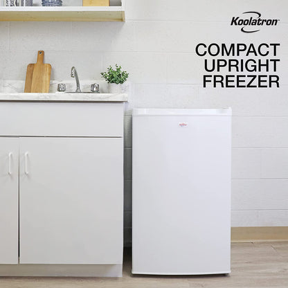 Koolatron KTUF88 Congélateur vertical de 3,1 pi³ (88 L) avec thermostat réglable