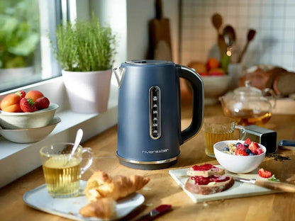 Trio Cafetière, Bouilloire & Grille-Pain | Blue Grey