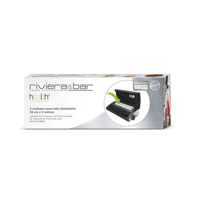 Pack de 2 rouleaux de mise sous vide