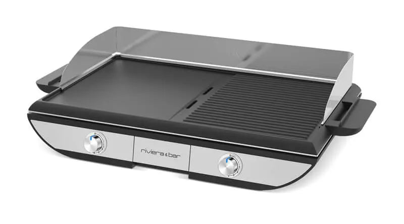 Plancha-Gril bi-zone