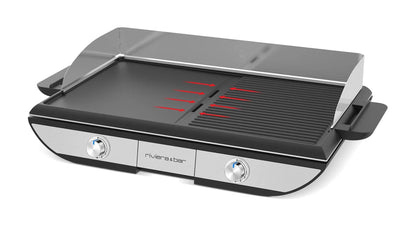Plancha-Gril bi-zone