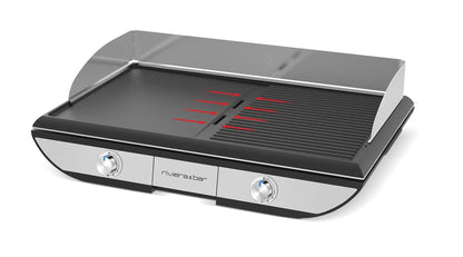 Plancha-Gril bi-zone