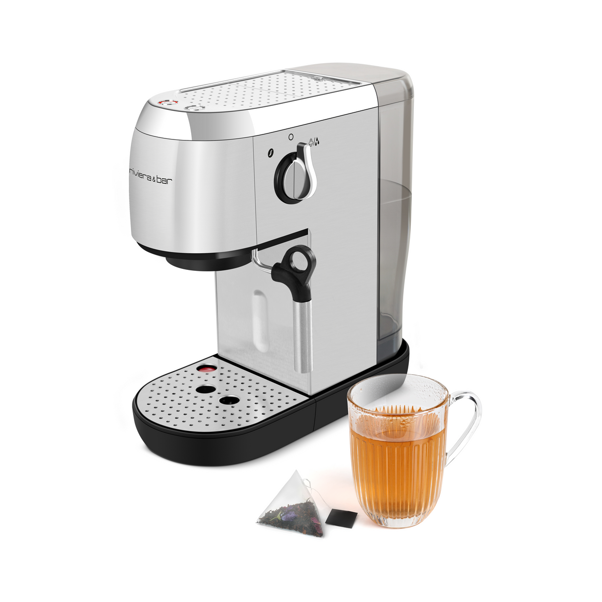 Expresso compact manuel | Inox | 1,4L