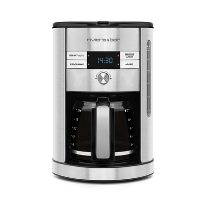 Cafetière filtre | Inox | 1,8L