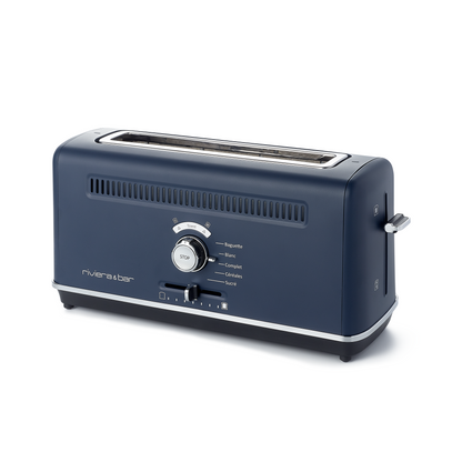 Grille-pain expert | fente extra longue | Grey Blue | 7 niveaux