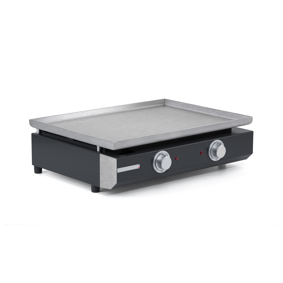 Plancha Pro d'extérieur | 2 zones | inox | 14 personnes