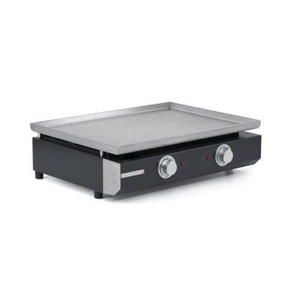 Plancha Pro d'extérieur | 2 zones | inox | 14 personnes