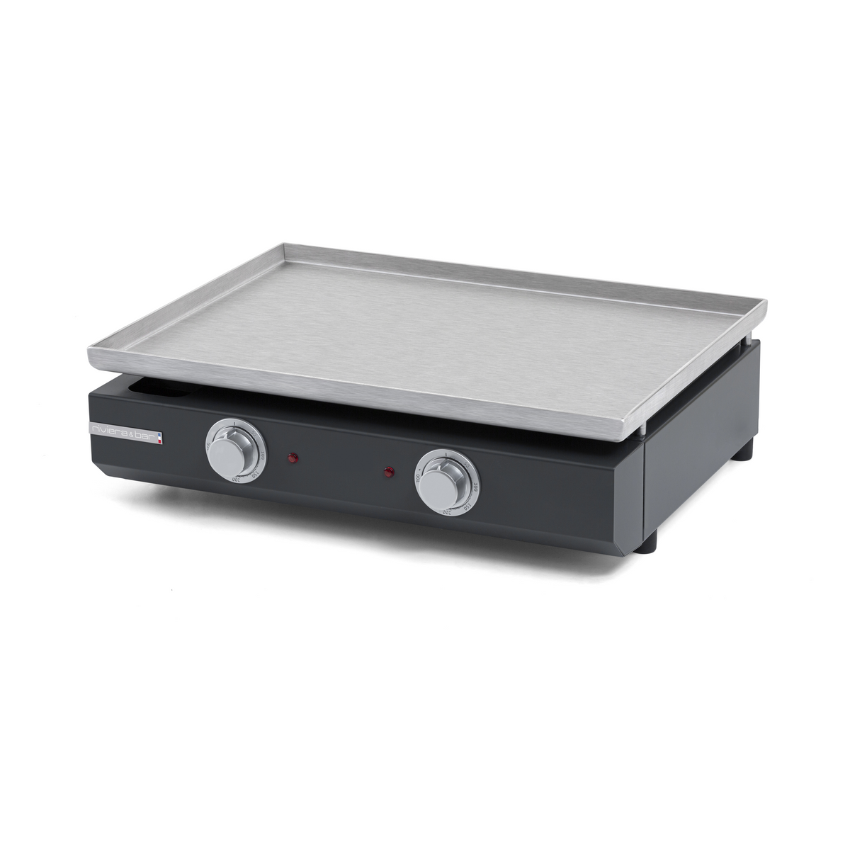 Plancha Pro d'extérieur | 2 zones | inox | 14 personnes