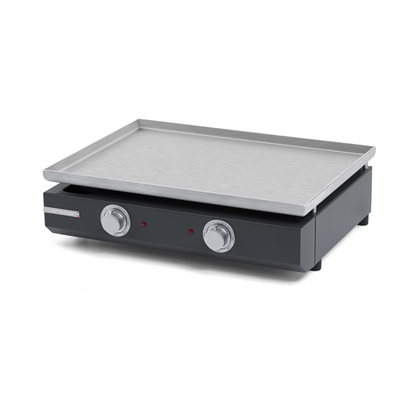 Plancha Pro d'extérieur | 2 zones | inox | 14 personnes