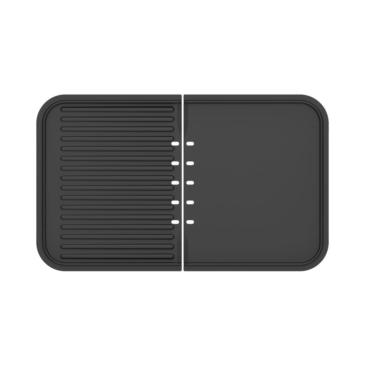 Combiné Plancha-Gril réversible | 2 zones | 6-8 personnes
