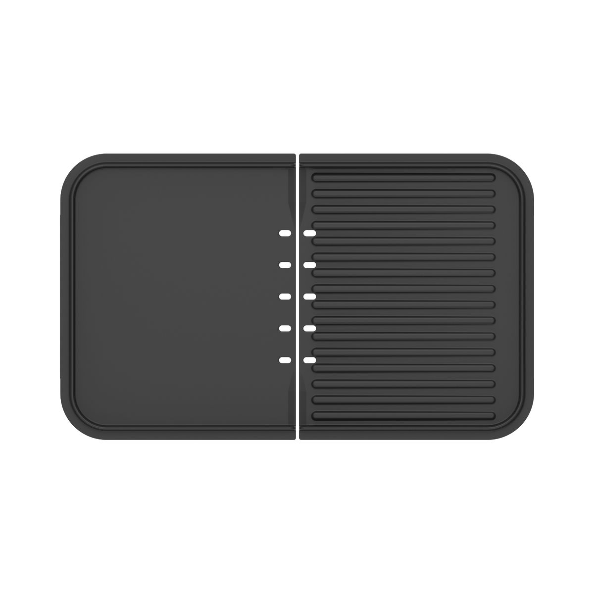 Combiné Plancha-Gril réversible | 2 zones | 6-8 personnes
