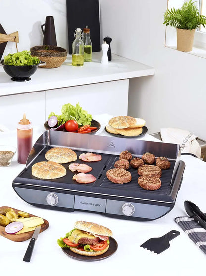 Plancha-Gril bi-zone | 8-10 personnes