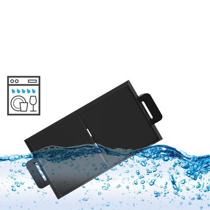 Combiné Plancha-Gril réversible | 2 zones | 8-10 personnes