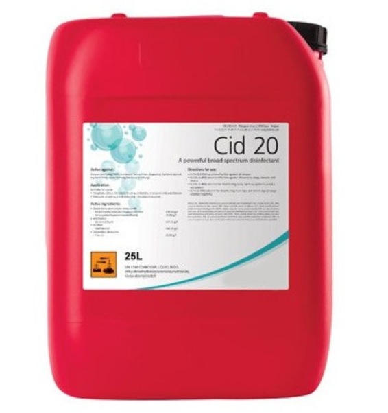 CID 20 (disinfection of livestock buildings and transport equipment) - 25 liters