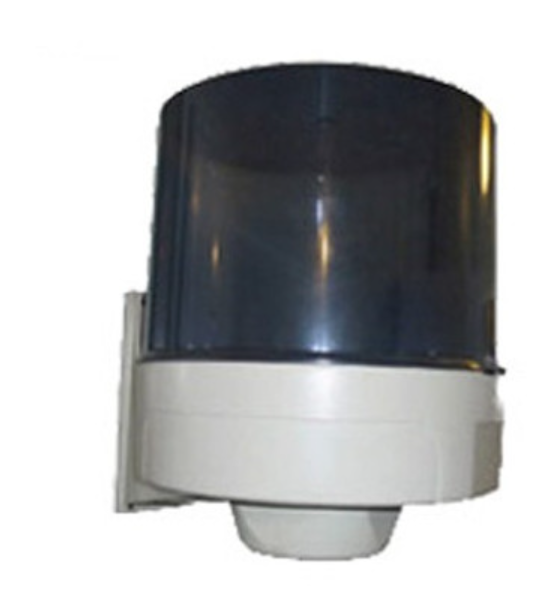 Central wall-mounted dispenser reel for toilet paper