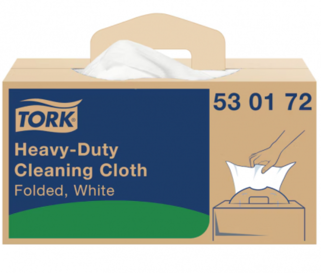 TORK W7 Ultra-Durable White Cleaning Cloth
